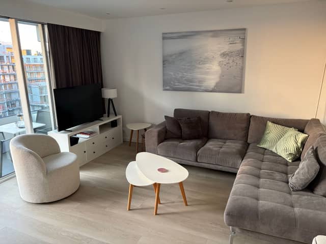 Mooi lichtrijk tweekamerappartement in Nieuwpoort-Bad (incl. garage)
