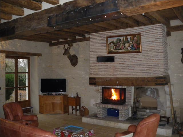Interieur van Domaine de la touche Mosnay, Mosnay