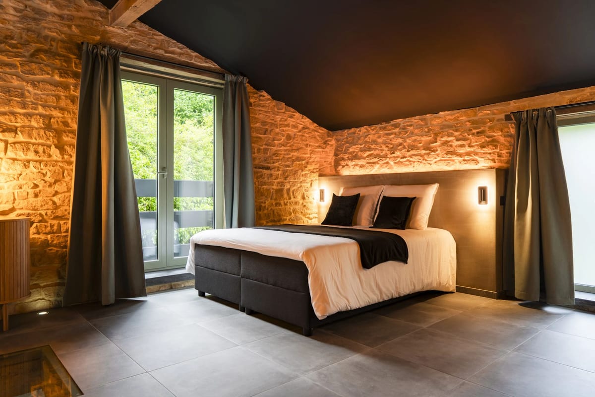 Interieur van Le Castelain, Sainte-Cécile
