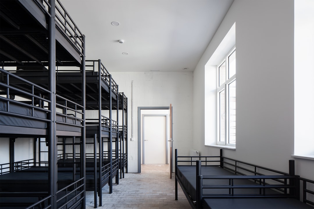 Interieur van Jeugdverblijfcentrum Schotte, Aalst