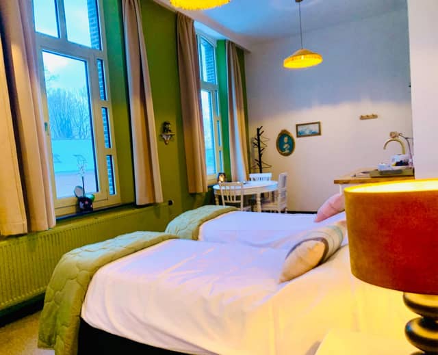 Kamer 1, De Lotuspoort B&B in de Abdij van Bornem